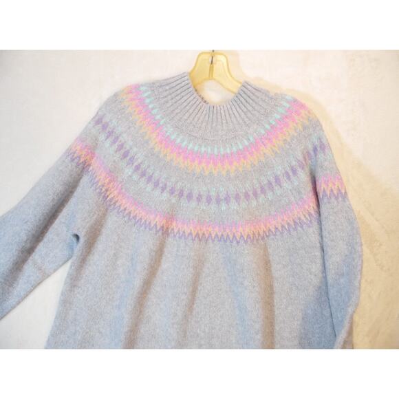 Torrid Dress Womens 2XL Grey Mini Vegan Cashmere Mock‎ Neck Sweater NWT - Picture 3 of 10